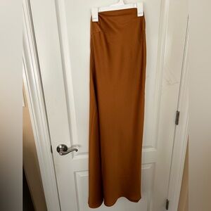 House of Harlow copper slip dress